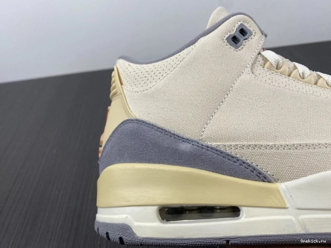 One Kick Retro Jordan Air DH7139-100 3 Muslin 0816